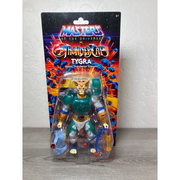 Mattel Masters Of The Universe Motu X Thundercats Tygra 5.5" Figure- New in Box - Picture 1 of 4